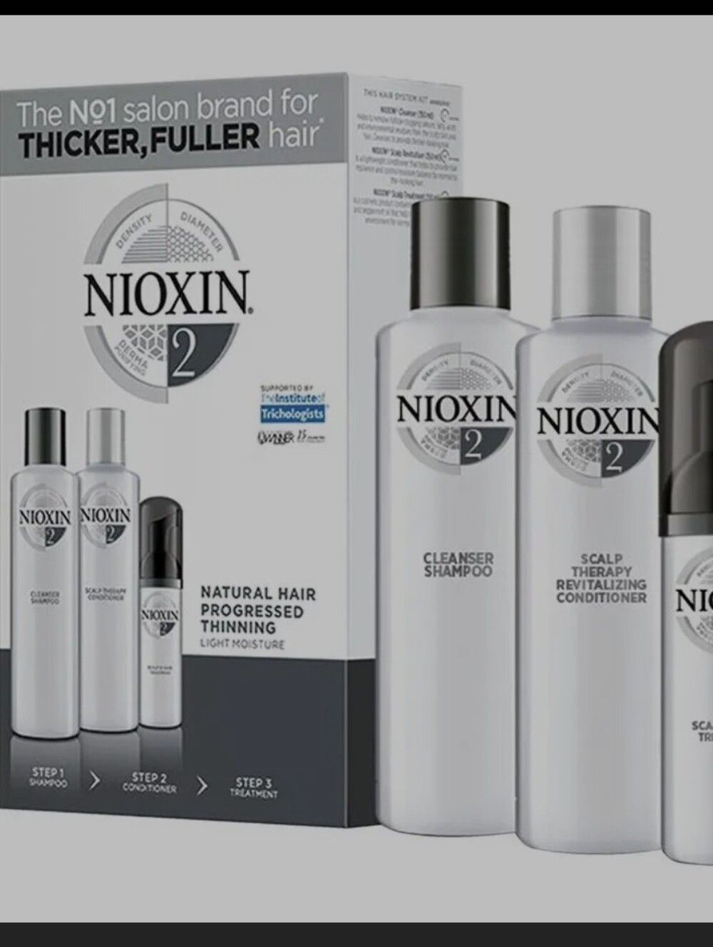 #183 (2pack) Nioxin Kit System 2